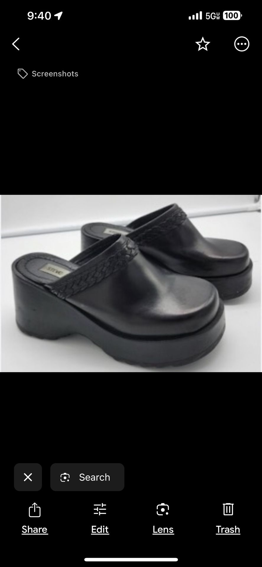Vintage Platform Steve Madden Shoes