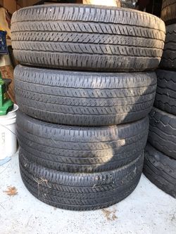 Used tires 17 and 18 inch