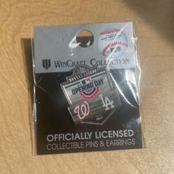 Dodgers Opening Day Pin