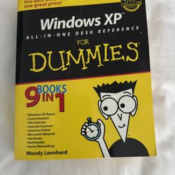 Windows XP All-in-One Desk Reference for Dummies – Mint Condition