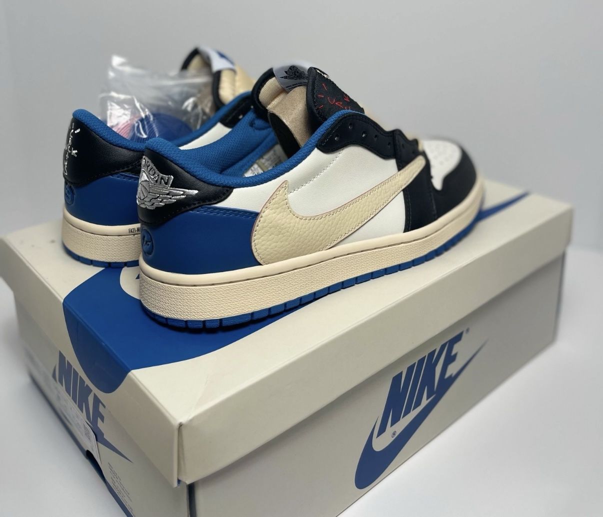 Nike Jordan 1 Og Travis Scott Low “Fragment” Size 9 10 11 12 Available