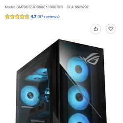 ASUS - ROG GM700 Gaming Desktop - AMD Ryzen 7