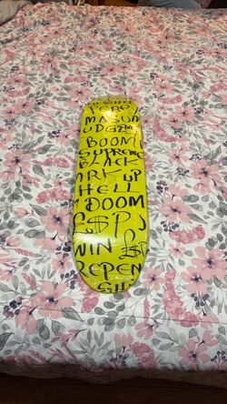 Lee Scratch Perry Black Ark Cruiser Yellow Skateboard Art Deck Supreme