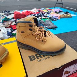 COMBUSTION Steel Toe Work Boots