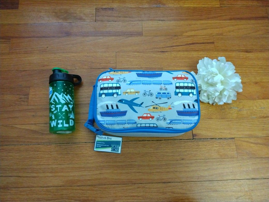 NEW Children's/ Kids Lunchbox & Water Bottle