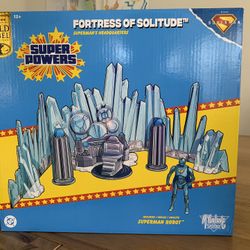 Mcfarlane Fortress Of Solitude (Gold Label) With Robot