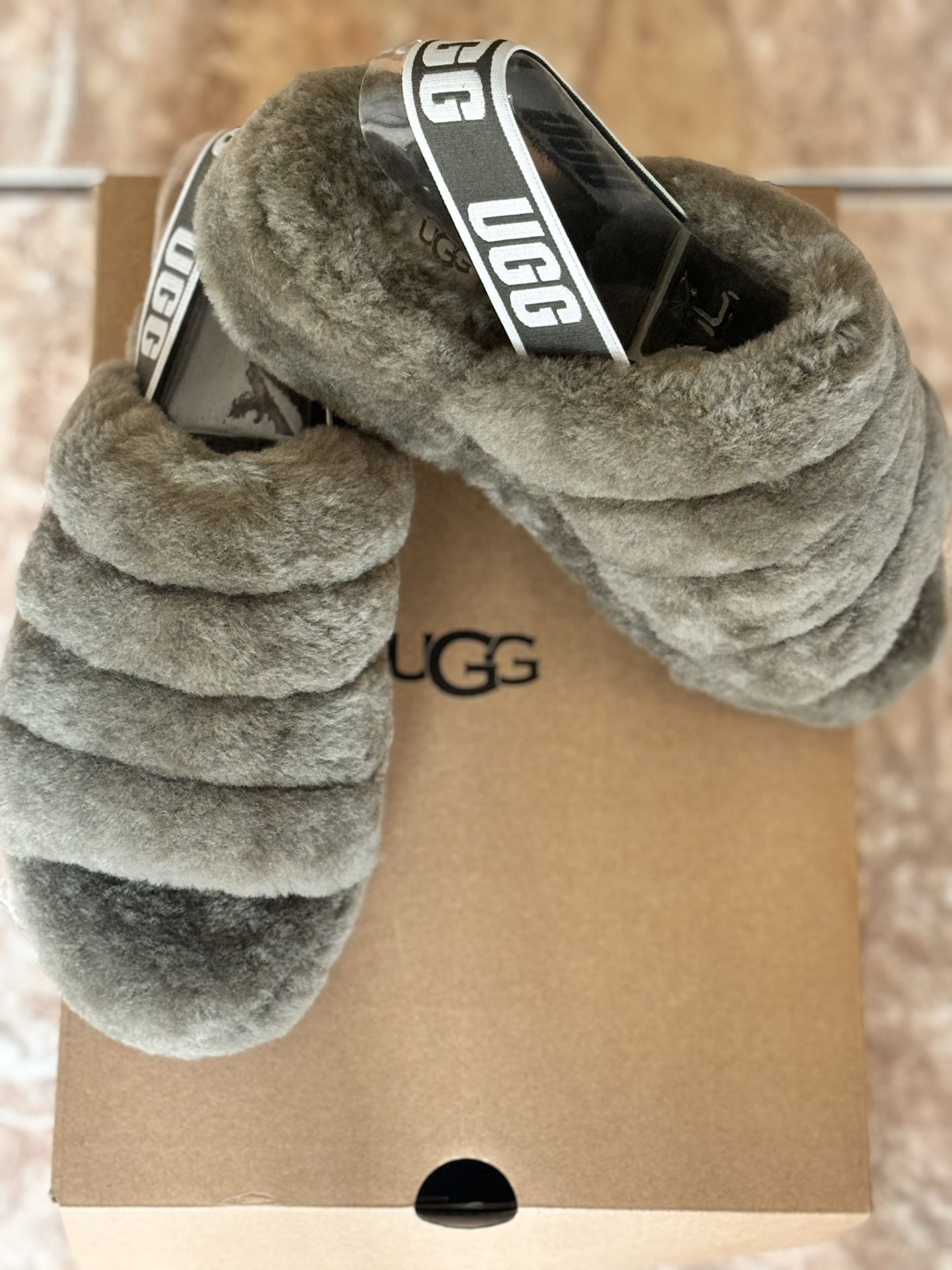 Ugg Fluff Yeah Slide Women’s Sheepskin Slippers 