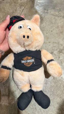 Harley-Davidson Plush Pig Stuffed Animal