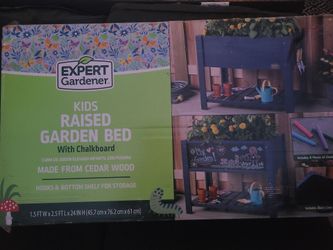 Kids raised garden bed