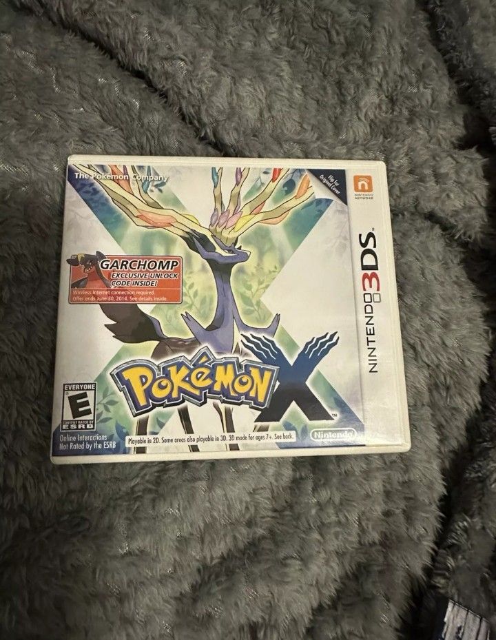 Pokemon X Garchomp Variant Nintendo 3DS