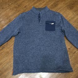 Mens Woolrich Navy Fleece
