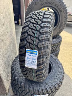 235/75R15 Maxtrek Mud Trac M/T Brand new 4 tires 235/75/15 llantas