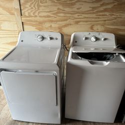GE WASHER AND GAS DRYER
