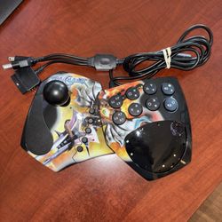 Soul Caliber II limited edition universal arcade stick for Xbox PS2 & GameCube untested 