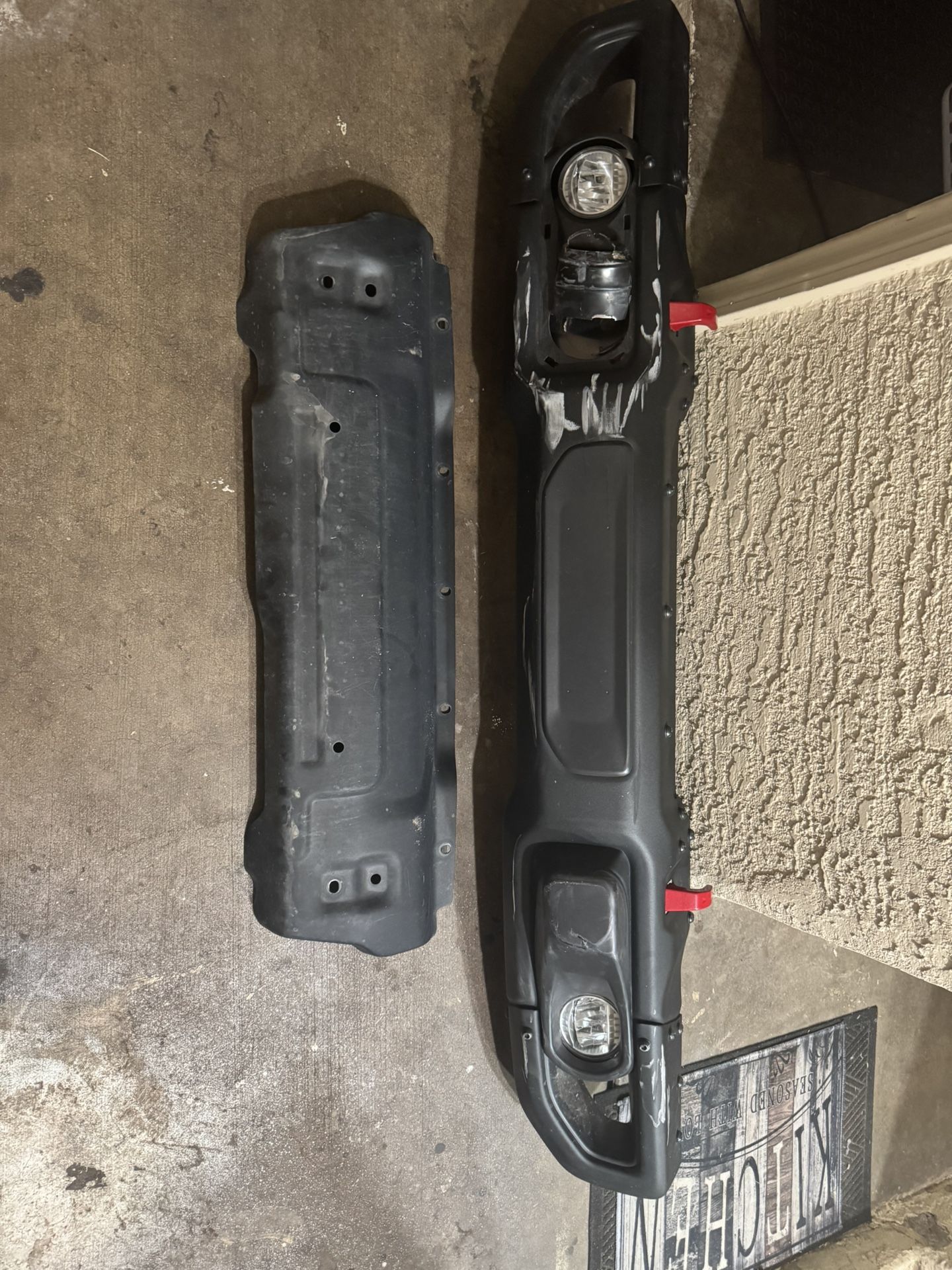 Jeep Steel Front Bumper And Skid Plate 