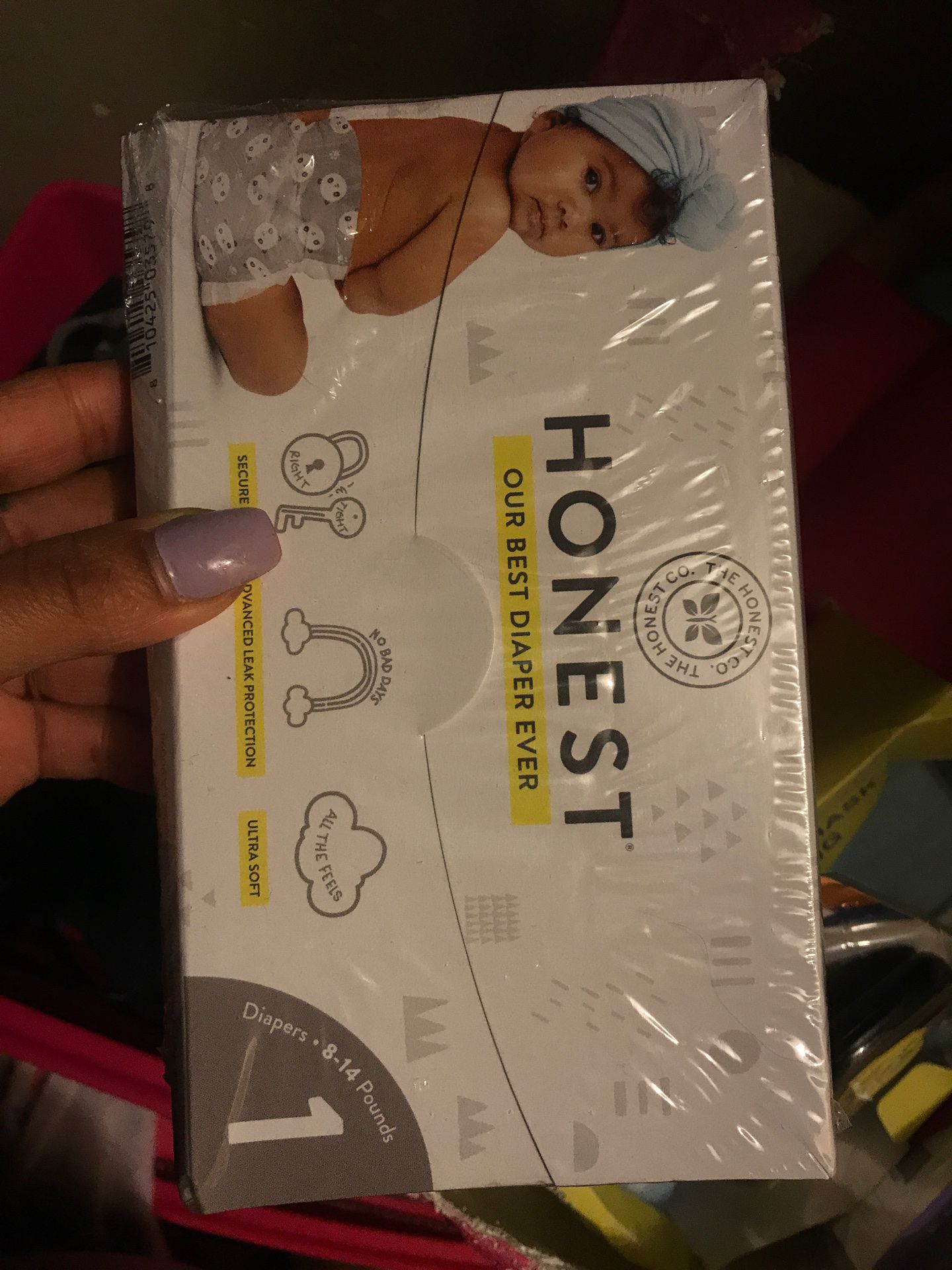 FREE HONEST DIAPERS SIZE 1