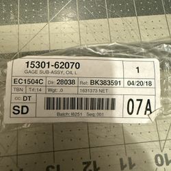 Toyota OEM Dip Stick New 