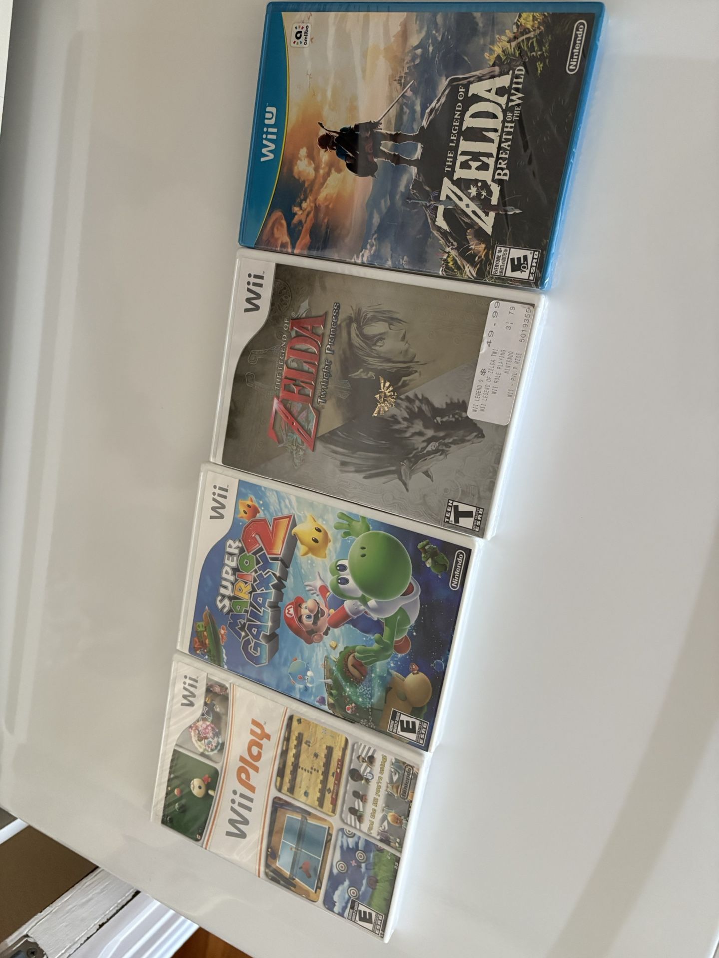 Sealed Wii/Wii U Games