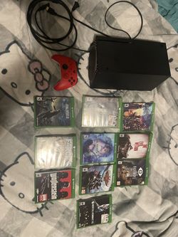 Xbox Series X With 10 Games