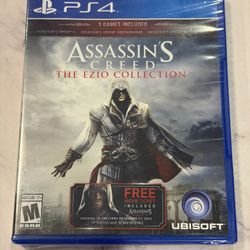 Assassin's Creed The Ezio Collection PS4 BRAND NEW and FACTORY SEALED