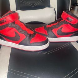Red And Black Nike Shoes 