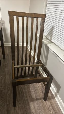 Wooden chair frames