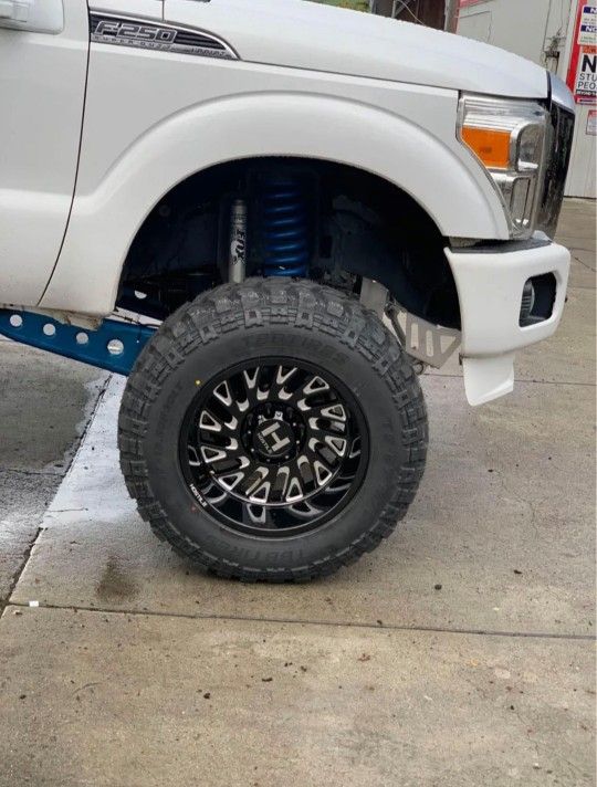 Hostile h131 20x12 8x170 rims 37x13 50 r20 tbb m t tires finance