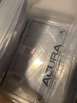 Acura Metal License Frames