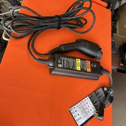 Electric Vehicle Charging Outlet For My Chevy Volt Portable Charger