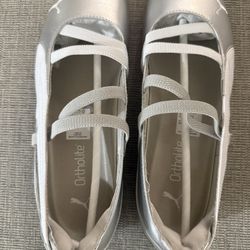 Silver Puma Speedcat Ballet Womens Size 8.5