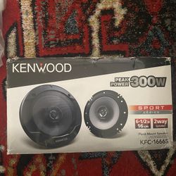 Kenwood KFC-1666s Speakers 