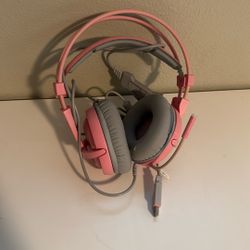 Sades A6 headset Pink