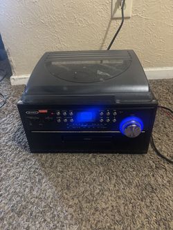 Jensen  JTA -475 stereo Aux turntable CD cassette