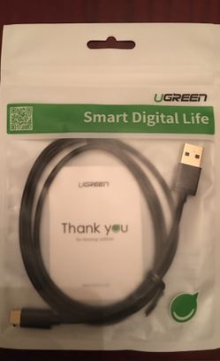 USB-C male to USB male