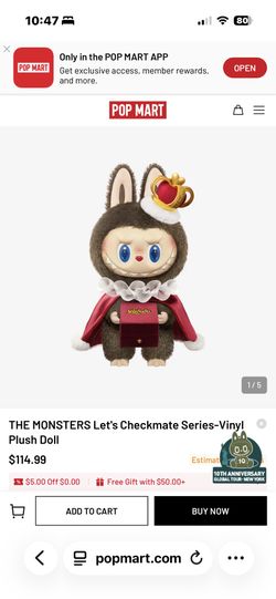 Labubu The Monster Checkmate
