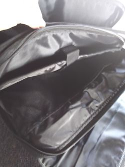 Black lap top bag.