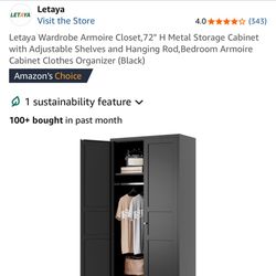 Brand New Closet/ Storage Cabinet 