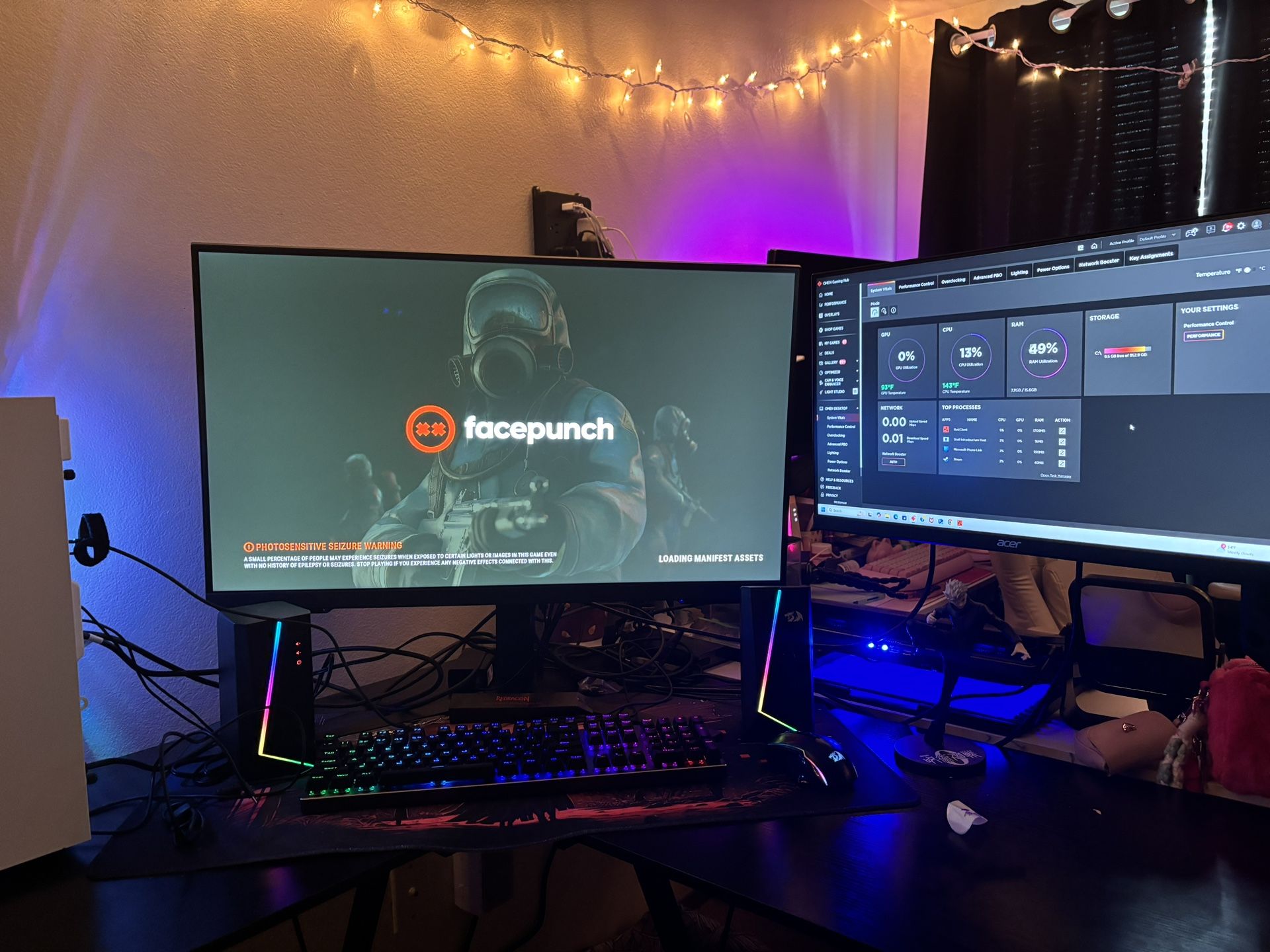 PC GAMING SETUP