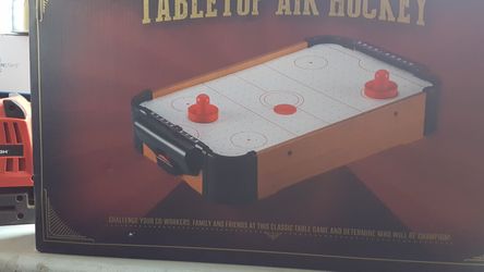 Table top air hockey