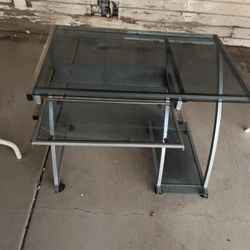 Glass Desk 