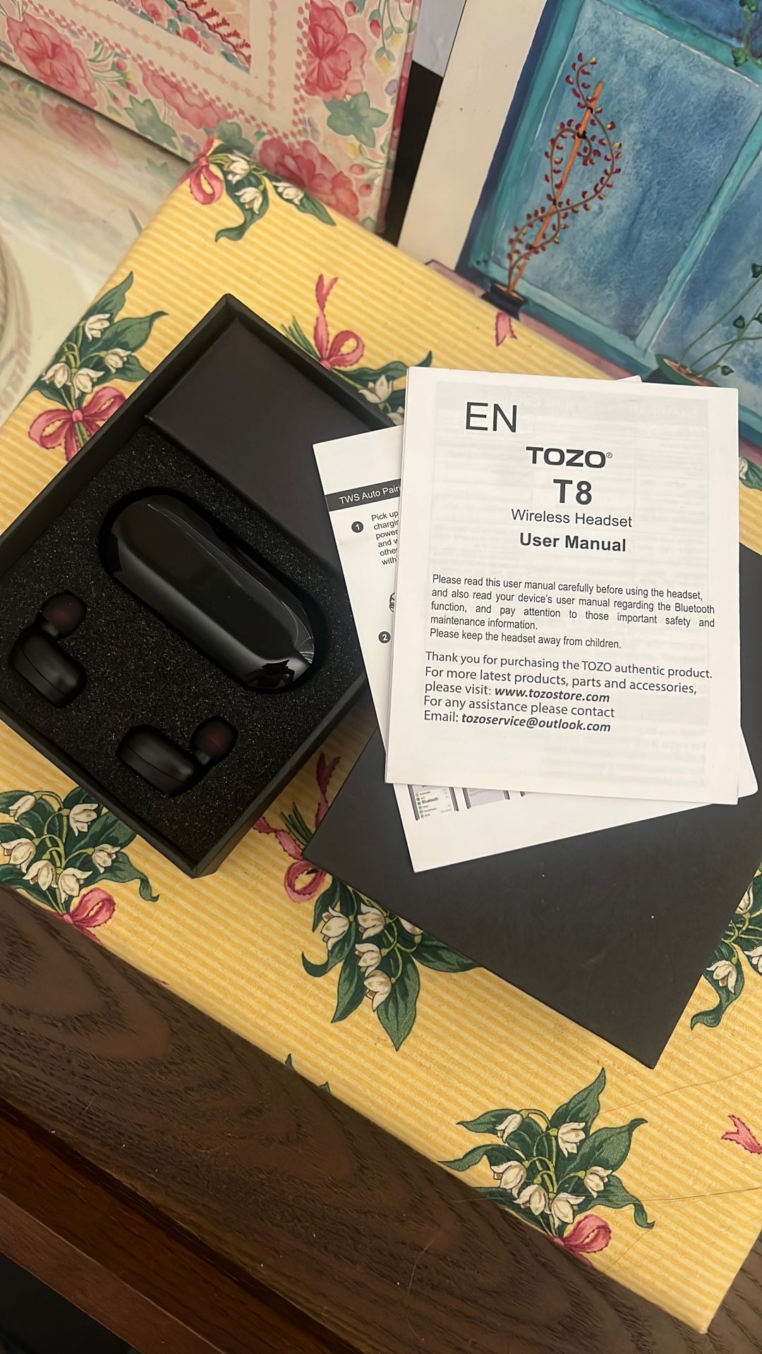 Tozo Wireless Headset 