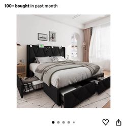 Bed frame only “full”