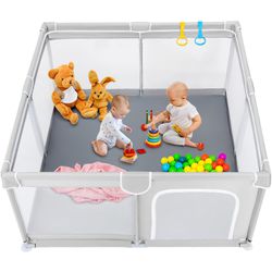 Baby Playpen For Boys And Girls, 50 In 