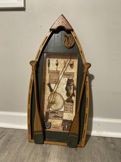 design wooden boat decor-wood boat decorations for wall-beach theme home decoration