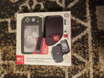 NEW IN BOX NINTENDO SWITCH AND SWITCH LITE GAME TRAVELER ACTION PACK CARRYING CASE SET