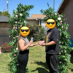 Beautiful Floral Wedding Arches Set