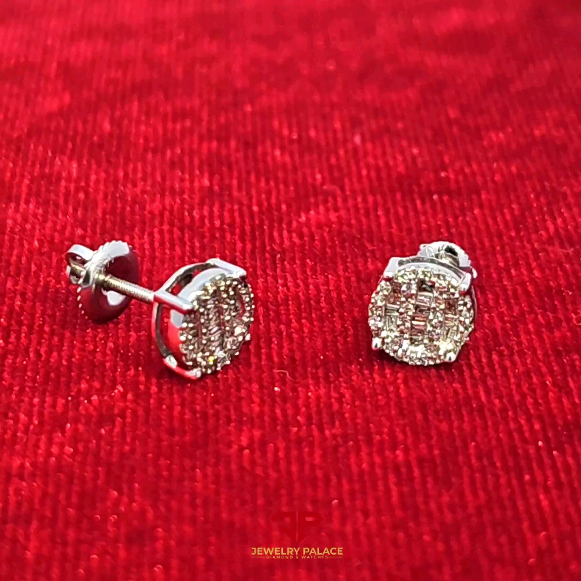 Elegant Diamond earring with 10K White Gold and 0.33 CTW