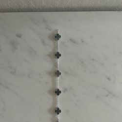 Van Cleef & Arpels Vintage Alhambra Gray Mother of Pearl Shell Bracelet (500$ OBO)