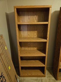 Wood Bookcase