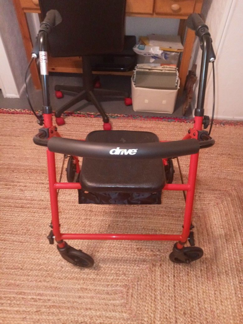 Drive Walker With Seat